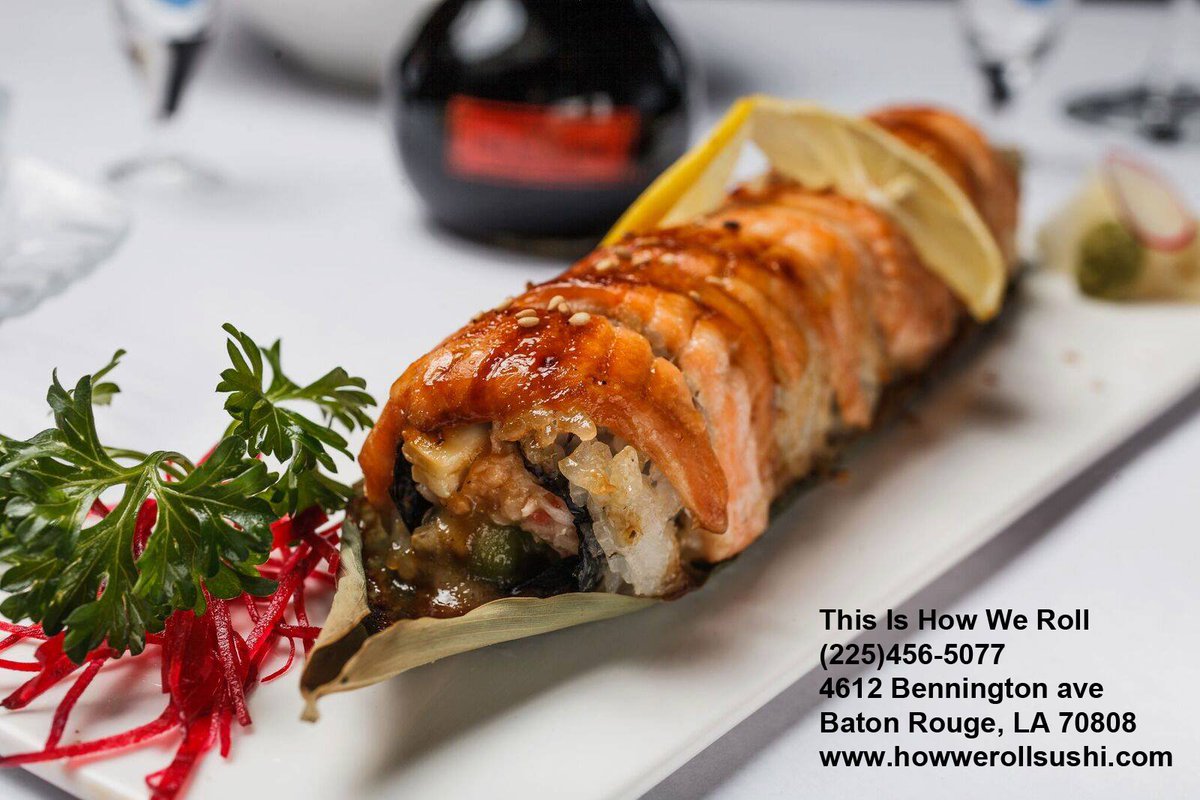 Batonrougesushi's tweet photo. Grand Open Sushi Japanese Restaurant in #batonrouge Call To Reserve Your Table 225-456-5077 and Visit Us at 4612 Bennington Av Or Order Online https://t.co/D8kEYQ31uU  #GoBR LSU idigbr ForeverLSU geauxtigers lsutigers https://t.co/WFN7i4aQxl