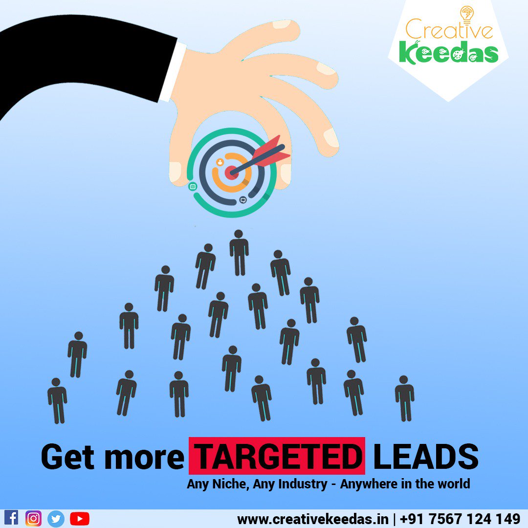 creative_keedas's tweet photo. Lead generation is utilized to draw in the attention of its clients without being infuriating and invasive into their life.
.
#leadgeneration #digitalmarketingagency #digitalmarketing #leadgenerationtips #leadgenerationstrategies #leadgenerationcampaign #socialmediaexpert https://t.co/isoLq3mmST