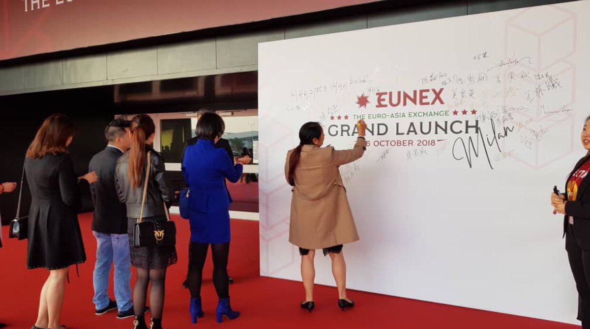 EunexExchange's tweet photo. ๐ฃ๐ฃ๐ฃ Live update: We are all set to paint the town red with the EUNEX Grand Launchโผ๏ธ๐๐๐
#cryptocurrency #exchange #trading
#Blockchain #EUNEX #EuropeanBlockchainHub #WCG #Mbaex #MFC #bitcoin #coin #trading
#asset #investment https://t.co/eOb39GQjH5