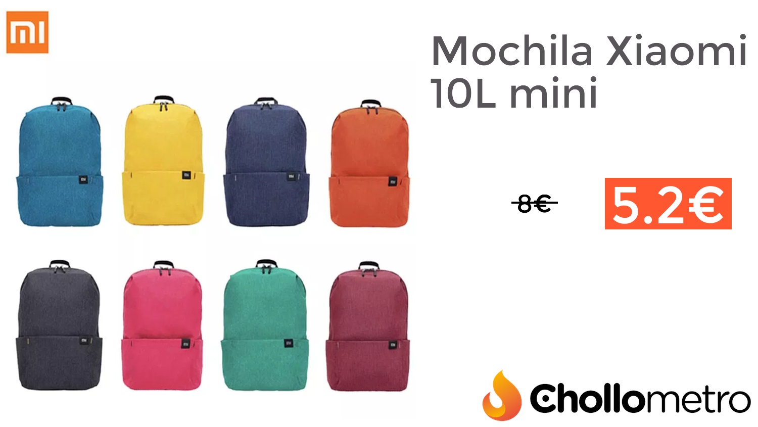 Mini mochila xiaomi sale