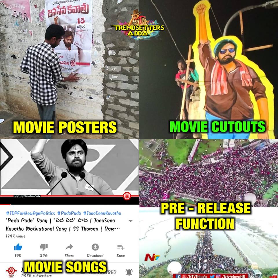 Myself_chanduu's tweet photo. And the movie is going to release in 2019 😎😎

#JSPForNewAgePolitics https://t.co/nqYhQpvNxC