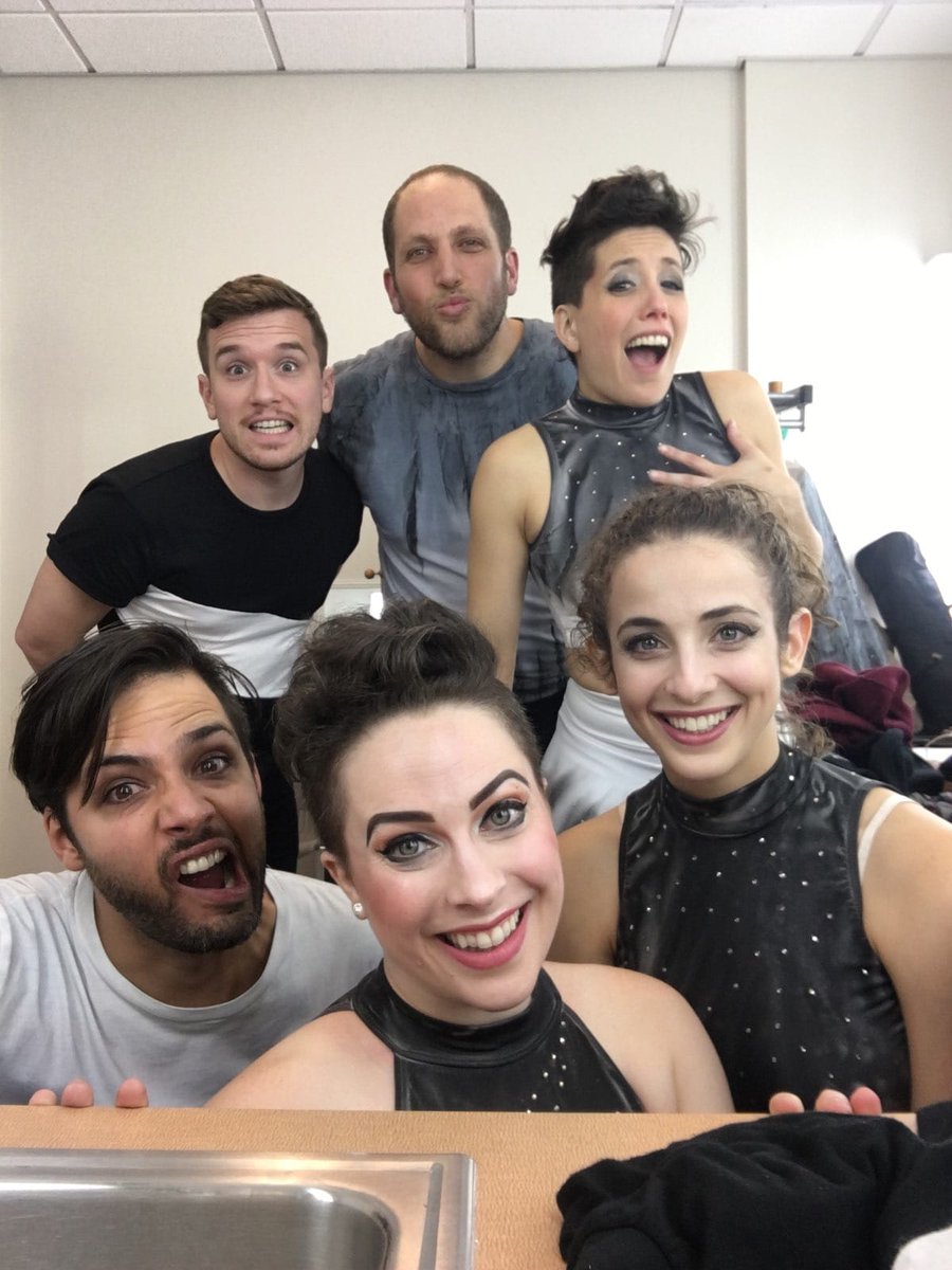 ABCirque's tweet photo. While some of our crew dazzled in front of #BrooklynBoroughHall last night for @FashionWeekBK, THESE OTHER CUTIES took to the stage with Cordis the band again in MA last night 😍 Congrats fam, on another weekend of #circus, #love, and #community! 

#giglife #MondayMotivation https://t.co/cVpePlTCzc