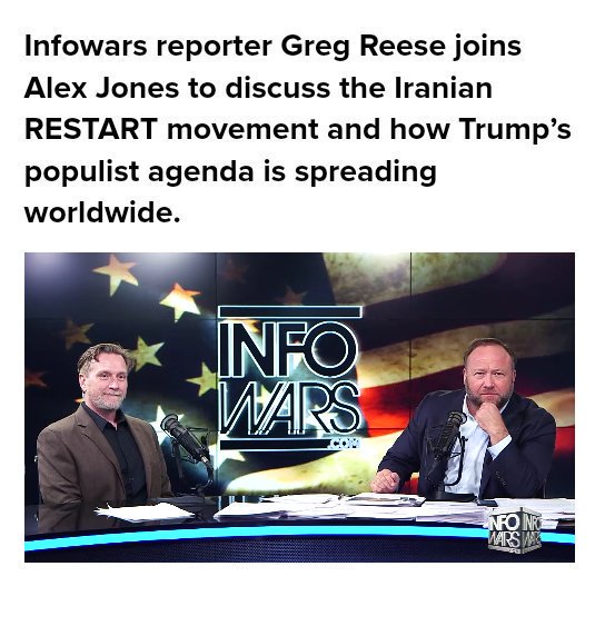 Naserp143's tweet photo. @60Minutes #restart_opposition 
@realDonaldTrump @restartleader @SecPompeo #MAGA 
Restart opposition #RestartMIGA https://t.co/C8RbwL15oN