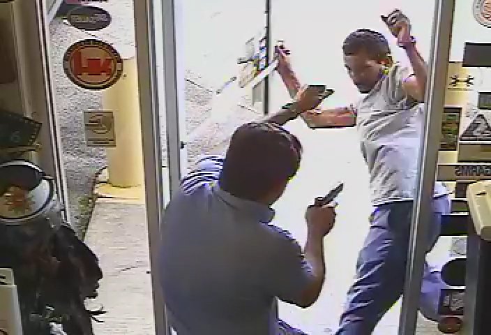 FOX13News's tweet photo. BREAKING: New video shows Lakeland store owner confront, kill suspected shoplifter: https://t.co/O29cfF2cKC https://t.co/VbnuzNNnM7