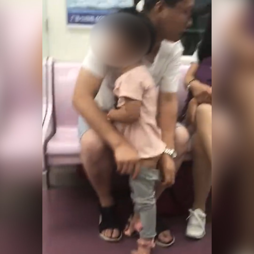 Vocativ - These Chinese parents are allowing their kids to pee on everything... and people are pissed off