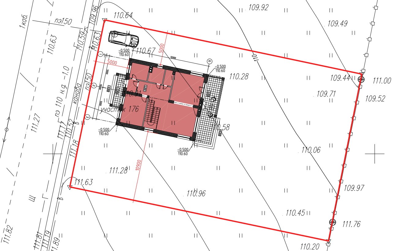 красная линия при строительстве жилого дома