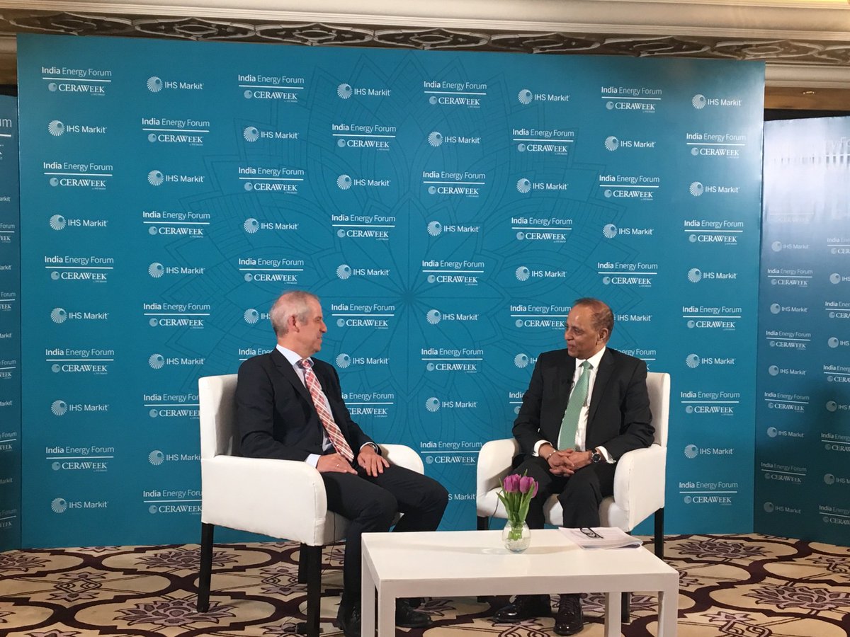 NubeelAnsari's tweet image. @maier0807 in conversation with Atul Arya of IHS Markit on how #DigitalTransformation can be made real through orchestrating a balance between #Simplifications and #Innovations @CERAWeek #IndiaEnergyForum @SAPIndia @SAPIndustries