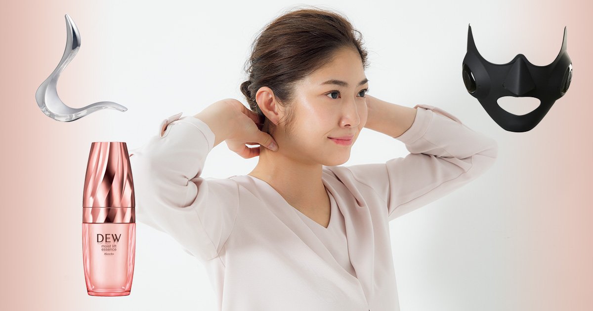 マキア編集部 على تويتر その横顔 実は見られているかも たるみや二重あごetc 横顔の肌のハリをupするアイテム テクはコチラ T Co M519nu9mzo 横顔 ハリ アイテム テク