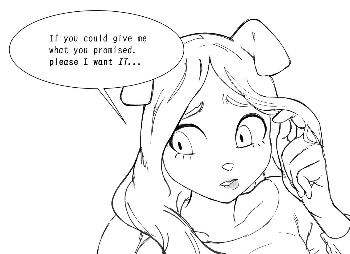 Can You Do It Please? short comic about my OC Liza the huskador part 2 