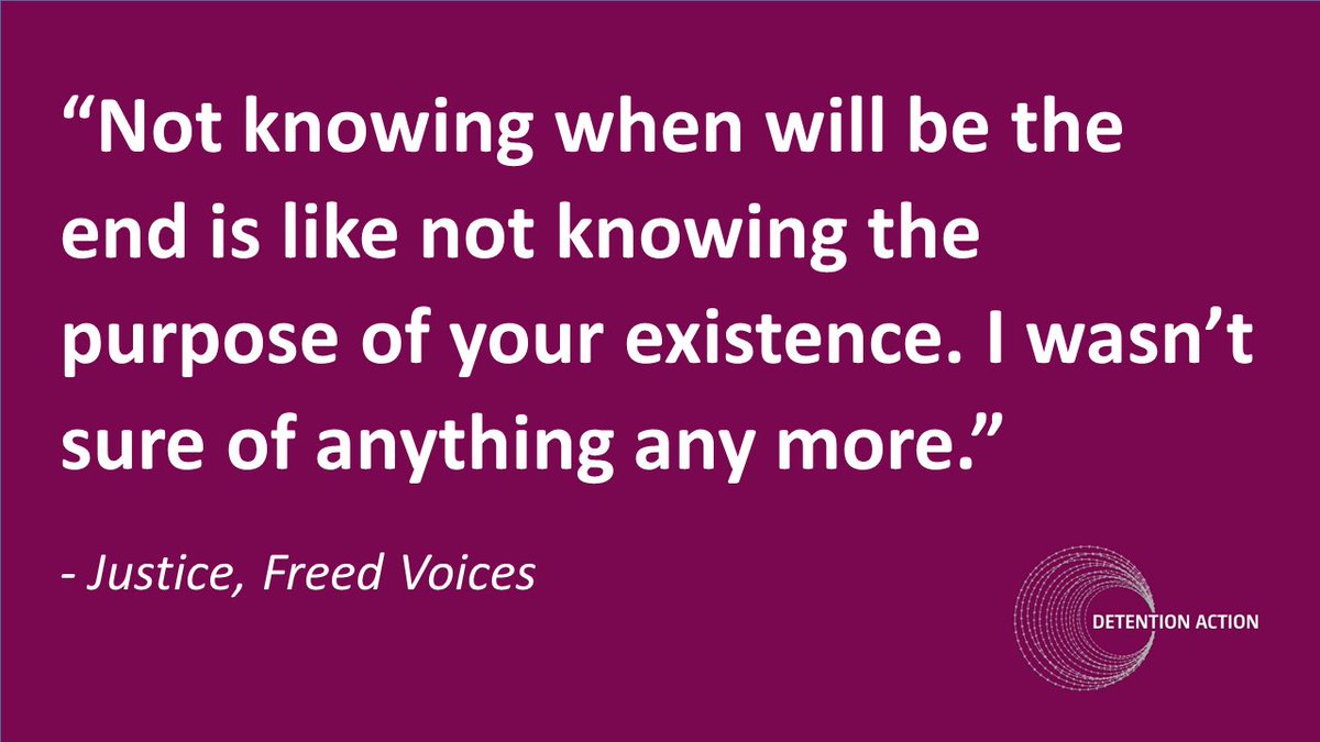 Indefinite detention is ineffective and expensive and causes entirely unnecessary harm. It has to end. #Time4aTimeLimit