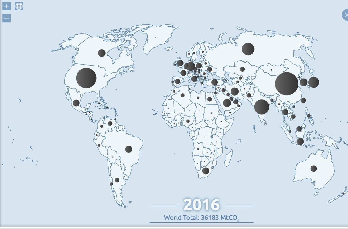 Here is the data from 2016. USA is still the biggest polluter