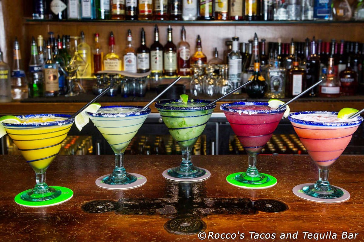 TheWTMApp's tweet photo. Choose from over 400 tequila's at Rocco's Tacos & Tequila Bar during happy hour from 4pm-7pm. #RoccosTaos #WTMHappyHour #WTMSZN https://t.co/fGoHTQKdOG