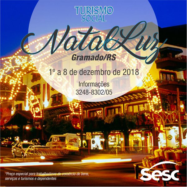 sescma's tweet photo. Olha essa programação do Turismo Social para o mês de dezembro! Mais informações:
💰 Entrada: R$ 345,00 + 10 x R$ 327,00
📞 (98) 3248-8305 / 8302
🚌 Roteiro: https://t.co/oi6T726l6L
#viajecomoSesc https://t.co/oBxJrbAHd0