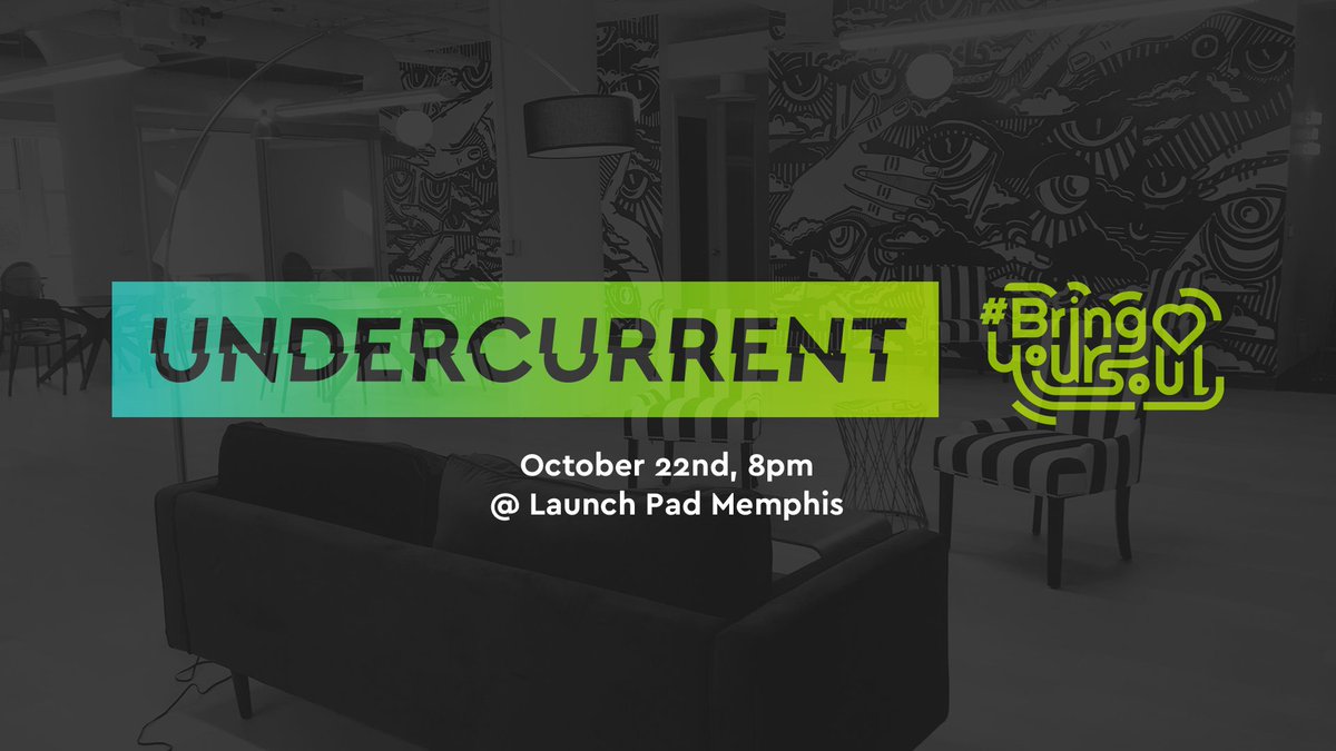 We’ve got some news: 

There are only 3 Undercurrent events left. Ever.

Help us light the fuse next Monday night at Launch Pad Memphis.

RSVP free: undercurrent048.eventbrite.com