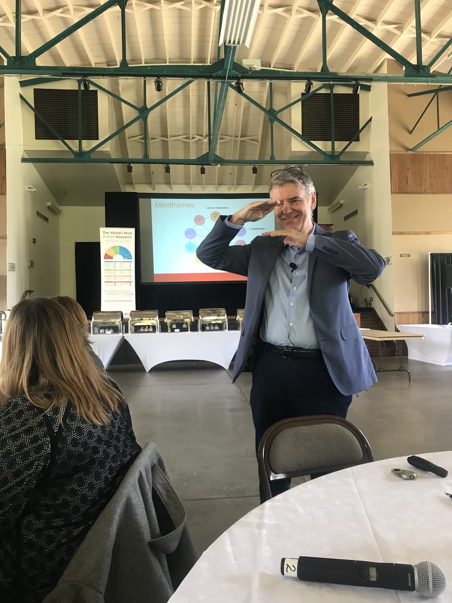 10 Mindframes for Visible Learning with John Hattie! Surface, deep, transfer! #KansasVL <a href="/CorwinPress/">Corwin</a>