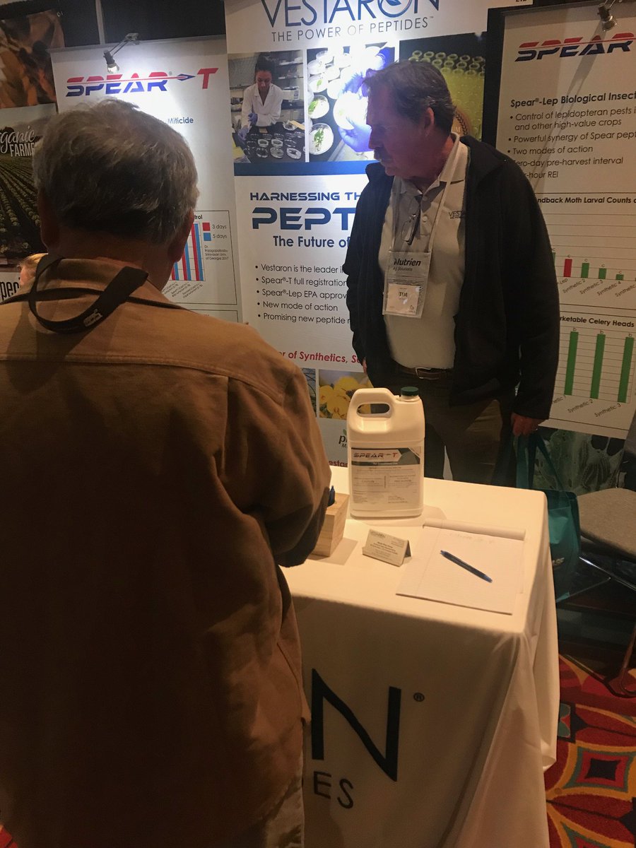 VestaronCP's tweet photo. Day 2 at the CAPCA Conference and Agri-Expo. #CAPCAconference #CAPCAplanthealth https://t.co/eoqHwUAnCL