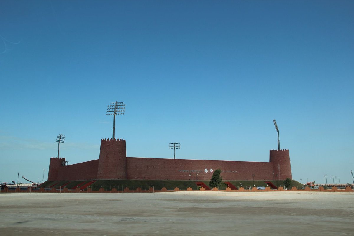 Next up we have the stadium of Al Shamal SC in Qatar. It was built in 2011 to resemble to look like the nearby Zubara Fort. It’s capacity is 5,000 and it looks class