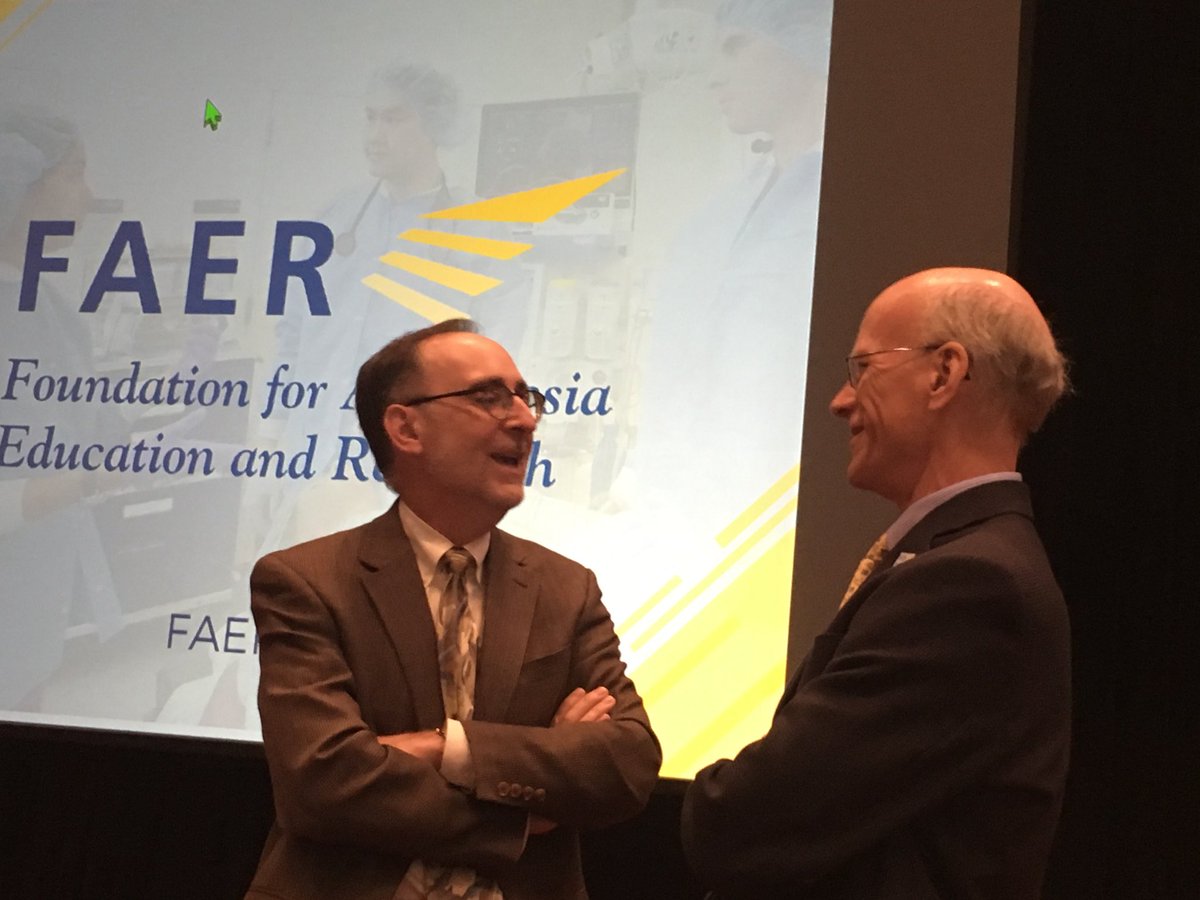 RobertGaiser1's tweet photo. Eagerly awaiting to hear Dr. David Warner present FAER Helrich Lecture #ANES2018 ⁦@AbaPhysicians⁩ https://t.co/qcY5RgJUxS