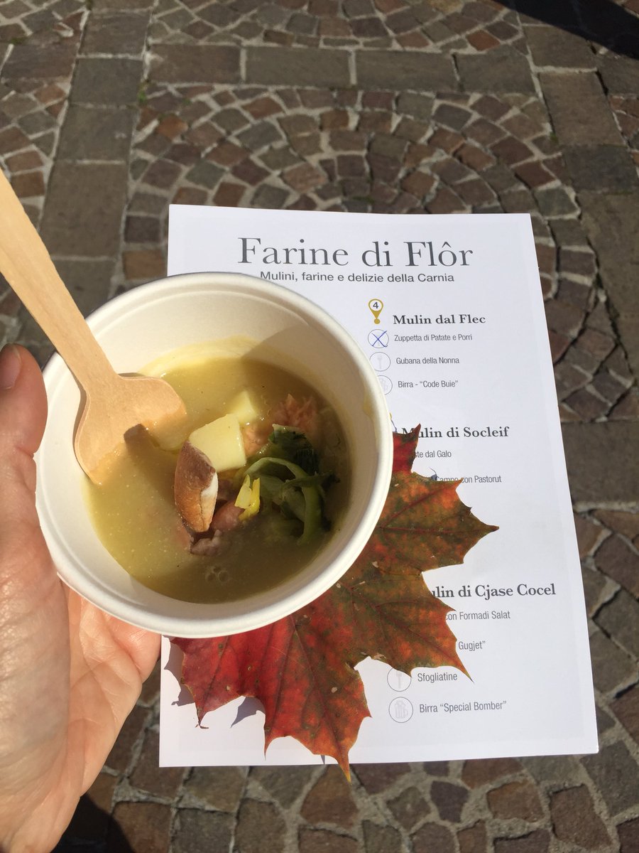 nensico's tweet photo. Una splendida giornata di inizio autunno, il borgo di #Sutrio tirato a lucido, 6 mulini e birrifici del #FriuliVeneziaGiulia e tante prelibatezze: questo è #FarinediFlor #carnia #zoncolan #gastronomia #sutrioinfesta #lovesutrio 
https://t.co/q48JGE5ArP https://t.co/uXIUGE9zwZ
