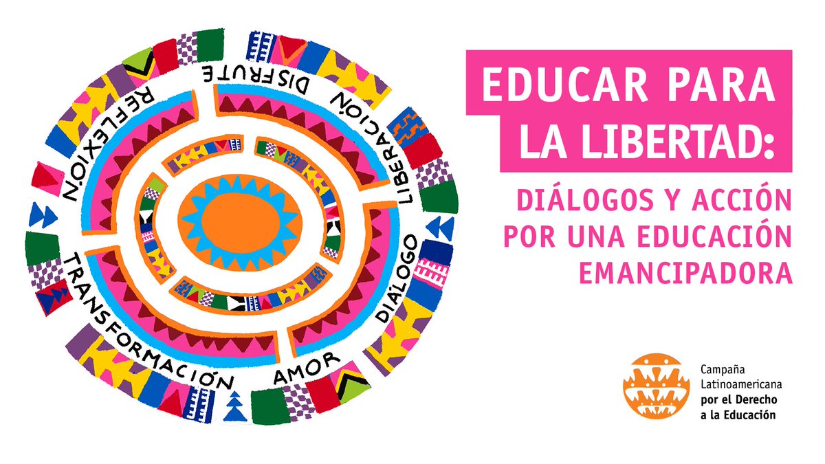 ForoDakarHnd's tweet photo. Inicia la II Semana Latinoamericana por el Derecho a la Educación, movilización regional “Educar para la libertad: diálogos y acción por una educación emancipadora”. 

¡Participa!

https://t.co/ZMCRvgEvjQ https://t.co/fQfQiUatr2