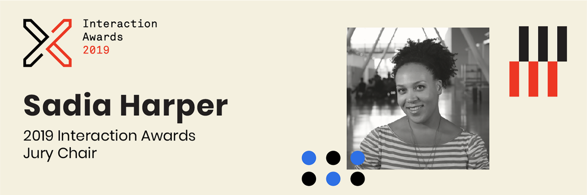 IxDA's tweet photo. We are pleased to announce Sadia Harper as this year's @IxDAwards Jury Chair. She has helped develop brand and marketing strategies for companies like @Google, @YouTube, and @facebook, and we can't wait to see her in action. Read more here: https://t.co/jQD74FpZuX. https://t.co/9tdY6W5SJi