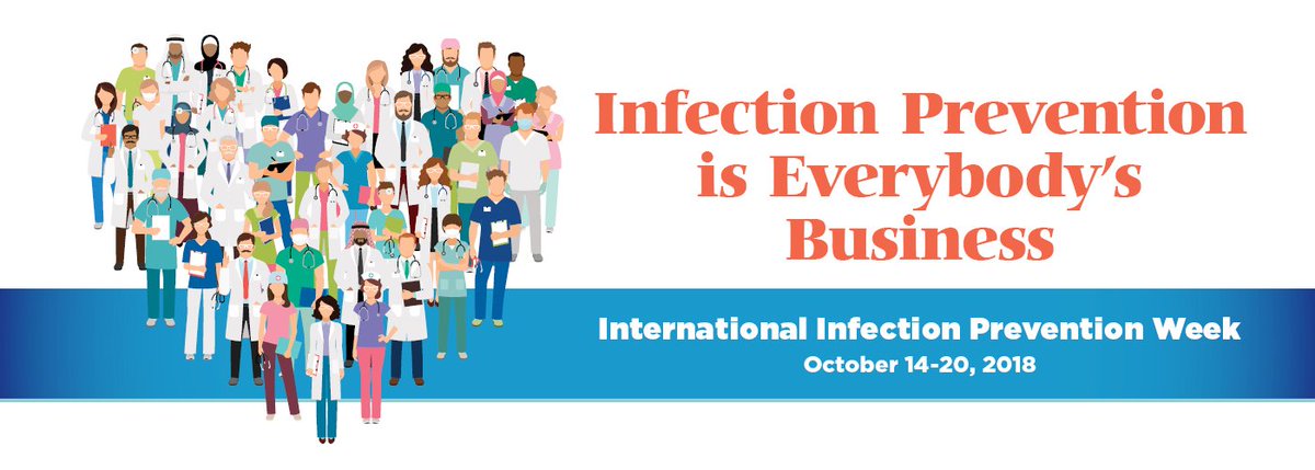 It’s International Infection Prevention Week, #IIPW! Spread the word, not germs… everyone plays a role in #infectionprevention. Find resources here: apic.org/InfectionPreve…