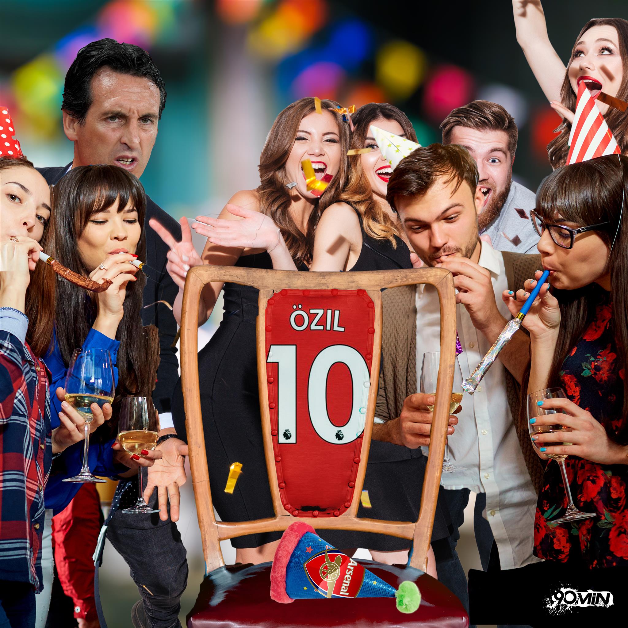 Happy birthday to Mesut Ozil! The man who goes missing on the big occasions!

Like his own 30th birthday party. 