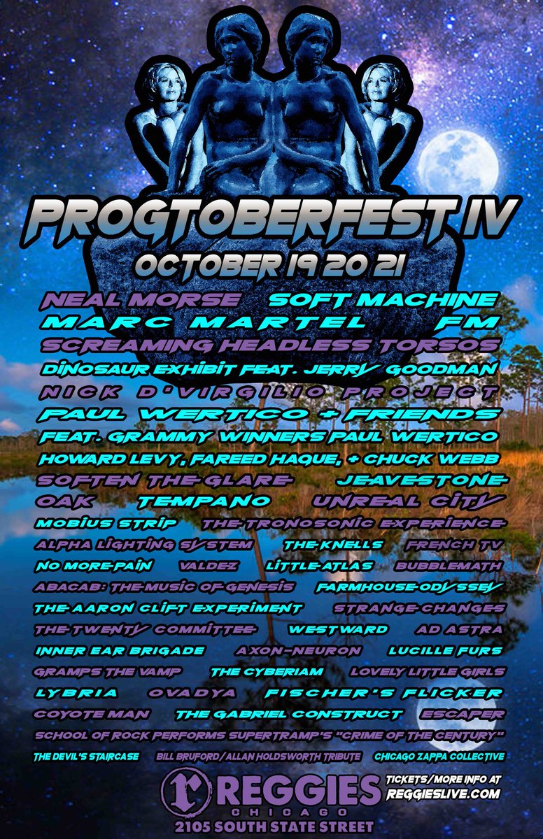 Bubblemath's tweet image. Chicago! We’re looking forward to Progtoberfest next weekend. We’re ready to prog out, are you? We play Saturday at 7:30.