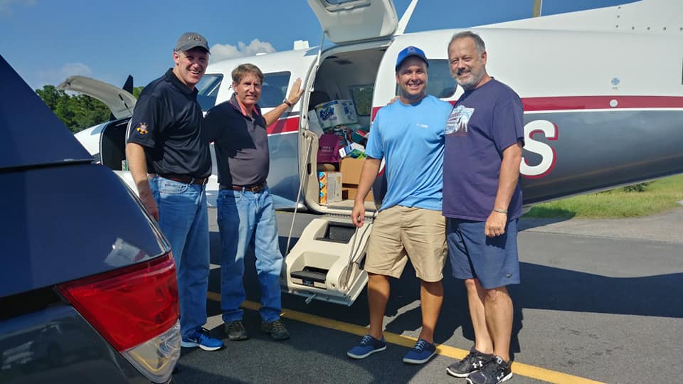 1-800-BOARDUP airlifted 2 1/2 plane loads of relief supplies to remote North Carolina locations after Hurricane Florence in September. Now, we're ramping up efforts for our neighbors impacted by Hurricane Michael. facebook.com/1800BoardUp/ #GoGiver #1800BOARDUP