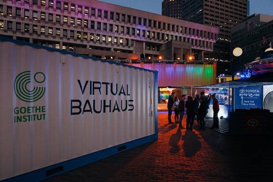johannes_ebert_'s tweet photo. Another exciting project of @wunderbar2gethr: Great interest in „Virtual Bauhaus“ by @GI_Boston during Boston’s #hubweek2018. Having great influence on architecture, design, art in the U.S. Bauhaus is a prominent part in program of #wunderbartogether @GI_worldwide @bauhaus100 https://t.co/3uhTlRrUfo