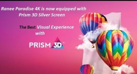 4kRanee's tweet photo. #RaneeParadise is now equipped with #Prism3D Silver Screen. It offers the #BestVisuals in Town with 4K Projection & Silver Screen
Come & Enjoy Stunning #HDVisuals #Sandakozhi2 https://t.co/RMmULcb2tz