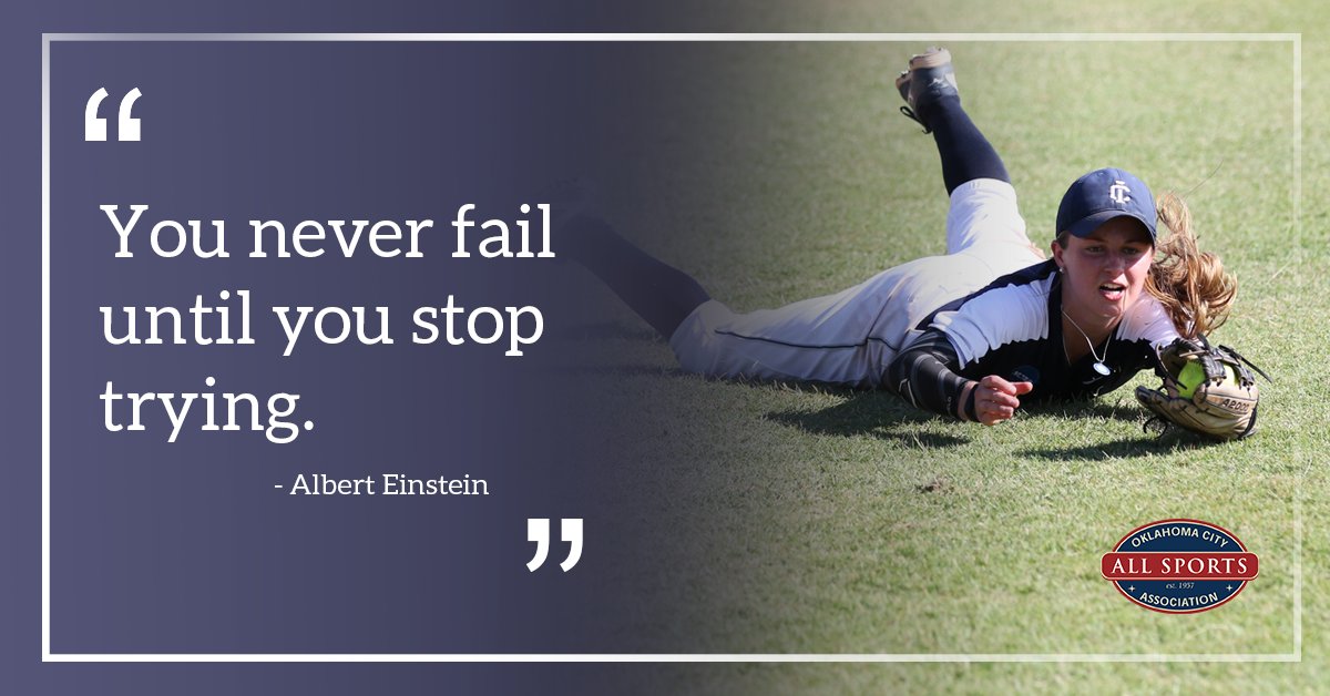 Here is a little motivation for your Monday! "You never fail until you stopped trying.- Albert Einstein