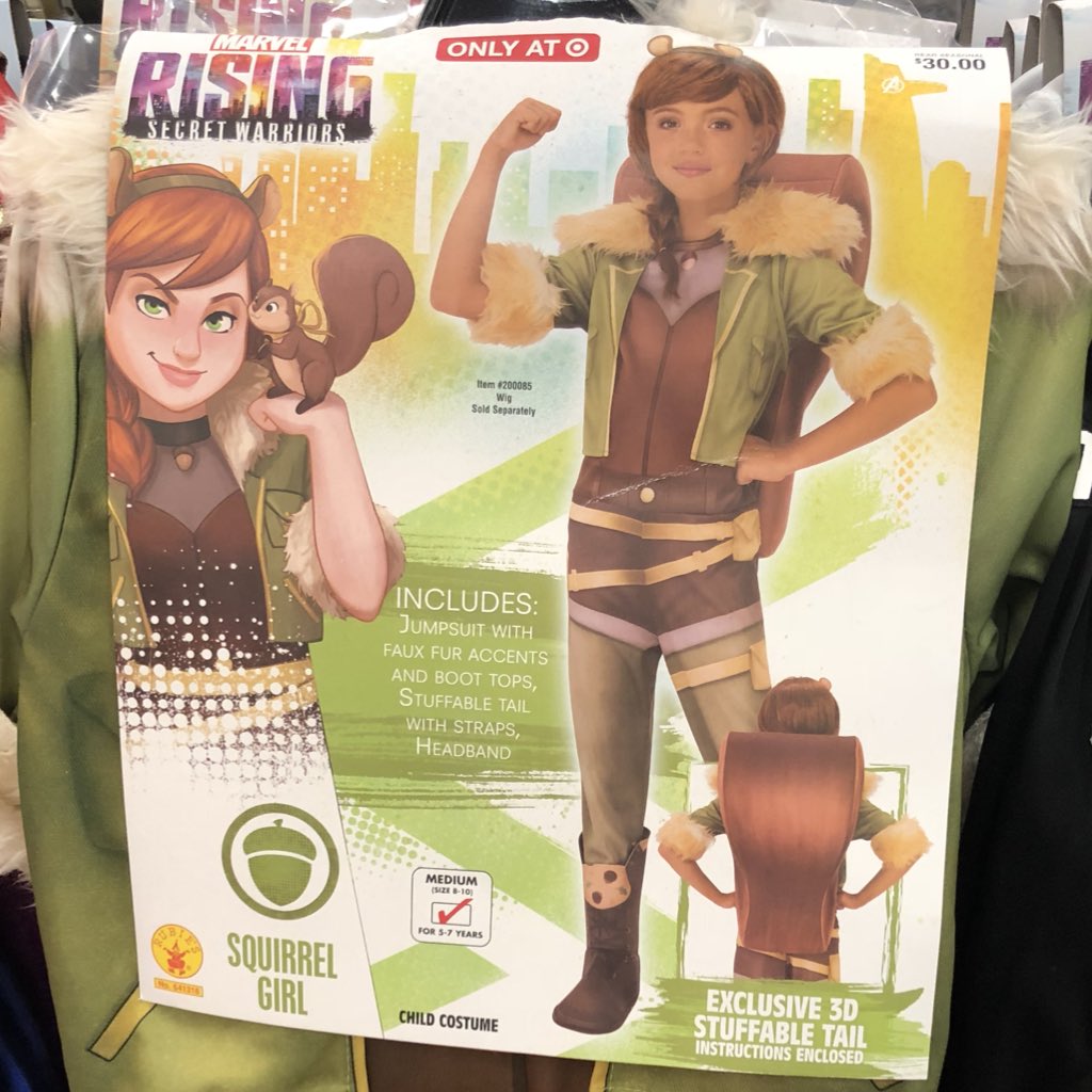 Image result for squirrel girl halloween costume