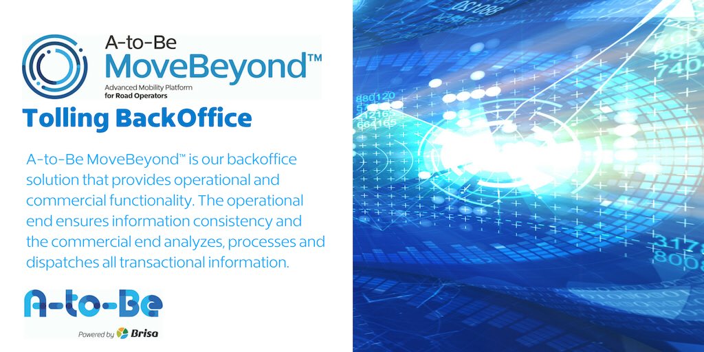 Our tolling backoffice solution provides the highest level of operational and commercial functionality. Learn more at #IBTTA Baltimore!