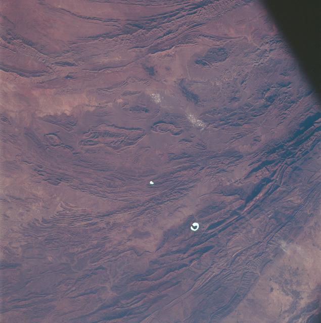 NasaTimeMachine's tweet image. 50 yrs ago today: Mountain ranges in western Pakistan as seen from the Apollo 7 spacecraft. More details: images.nasa.gov/#/details-as07…