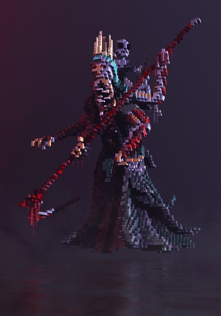 H2CO3_TC's tweet image. If you ever feel lonely or scared, think of something good and peaceful. Do not imagine this in your bedroom.
Render made by @ZinjooV