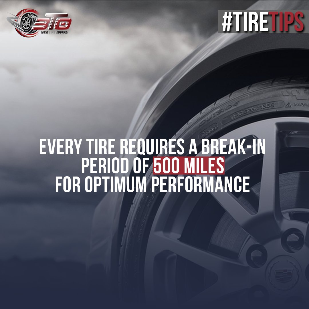 How to Break in New Performance Tires