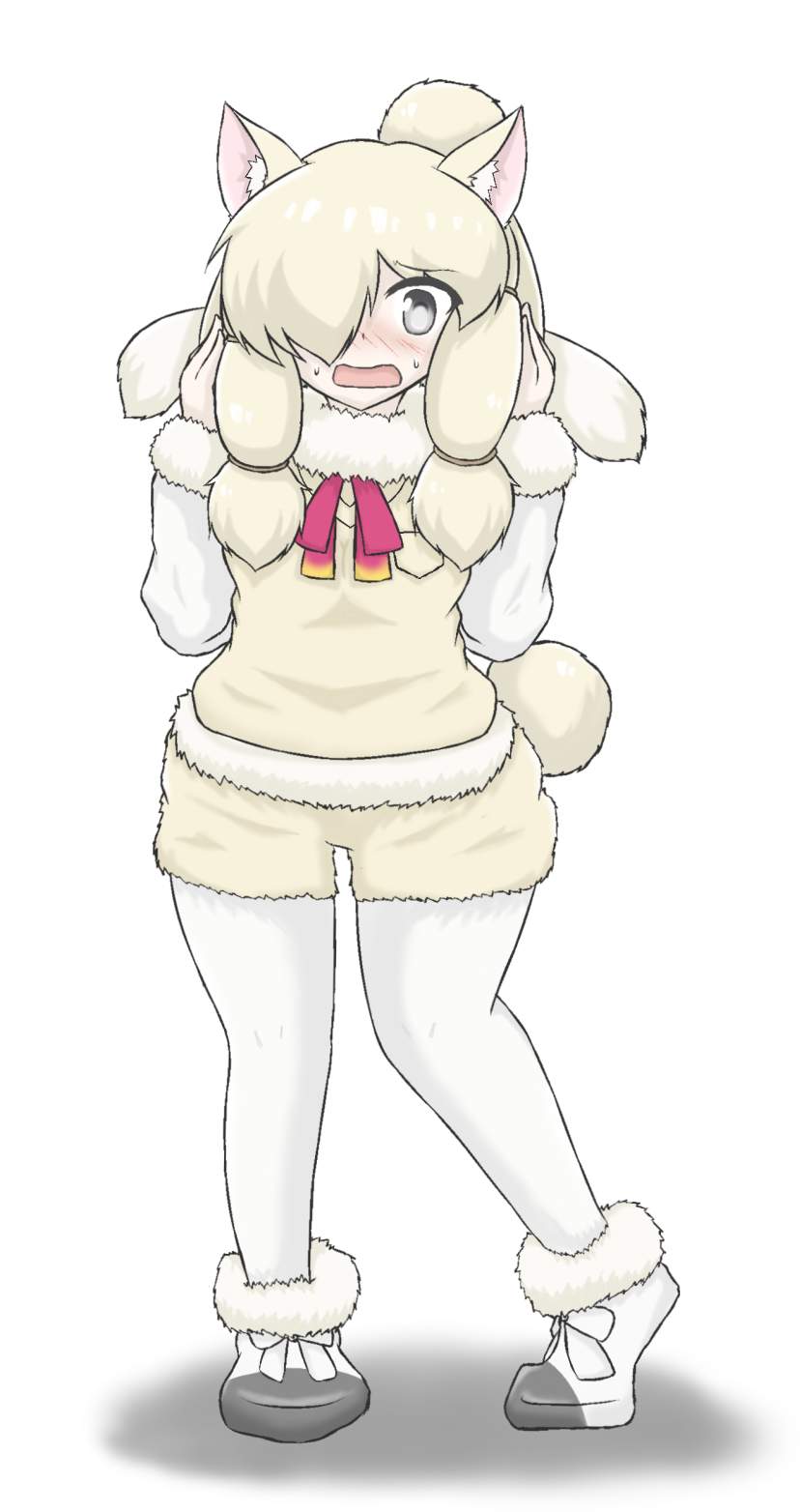 そら ごまどうふ 以前にけものフレンズのかばんちゃんの魂が入ったアルパカさんっていう絵を描いたんで見てください W