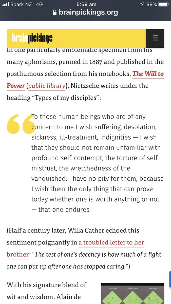 A cheery thought to have with your morning coffee