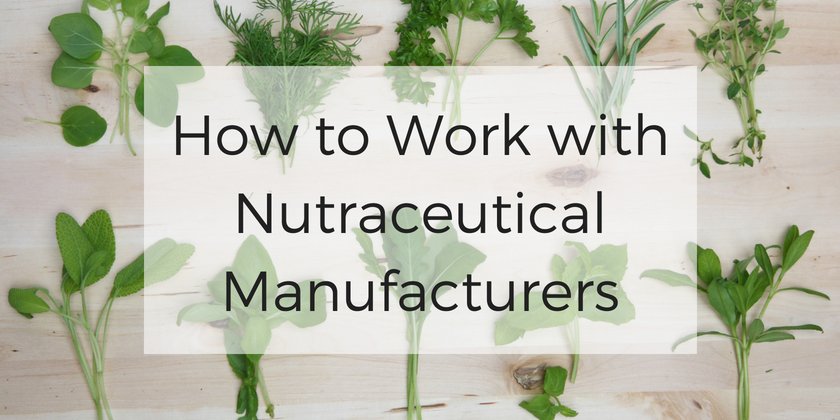 Read How to Work with Nutraceutical Manufacturers: buff.ly/2LnArVD

#nutraceutical #nutraceuticalsupplement #herbalsupplement