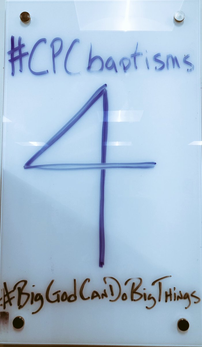 Go God! 3 more saved and baptized <a href="/Christ_Place/">Christ Place Church</a> this past Sunday! #ReachAndRaise