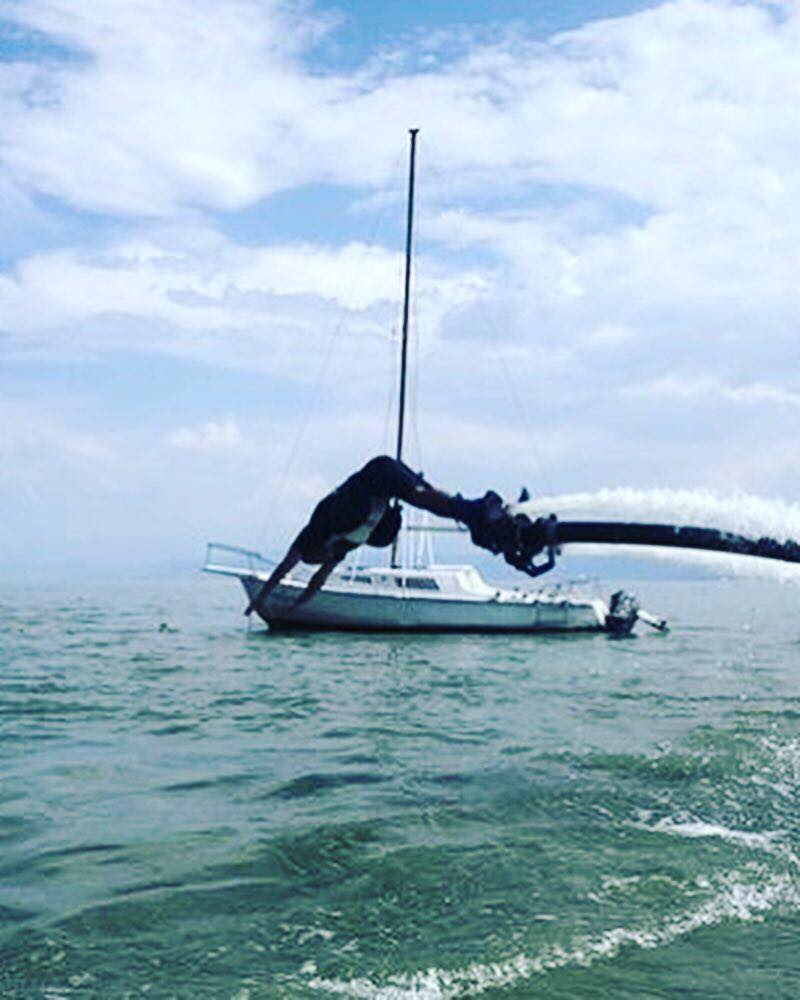 MexflyOficial's tweet photo. Last coaching session in Chapala Lake 

#flyboard #flyboarding #chapalalake #experience #mexflyboard #Mexico #coaching #watersport #extremsport https://t.co/PJrSU253b3