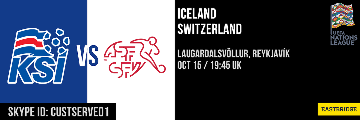 Eastbridge_SB's tweet image. .@footballiceland will host @SFV_ASF, the team that handed them a heavy  6-0 opening day defeat. This sure is a must-watch! 🇮🇸 seem to have the #Asianhandicap favour for this one, 🇨🇭 to win has high stakes.

Bet with #EASTBRIDGE  📲: ow.ly/3scs30m2v50

#ISLSUI🇮🇸🇨🇭