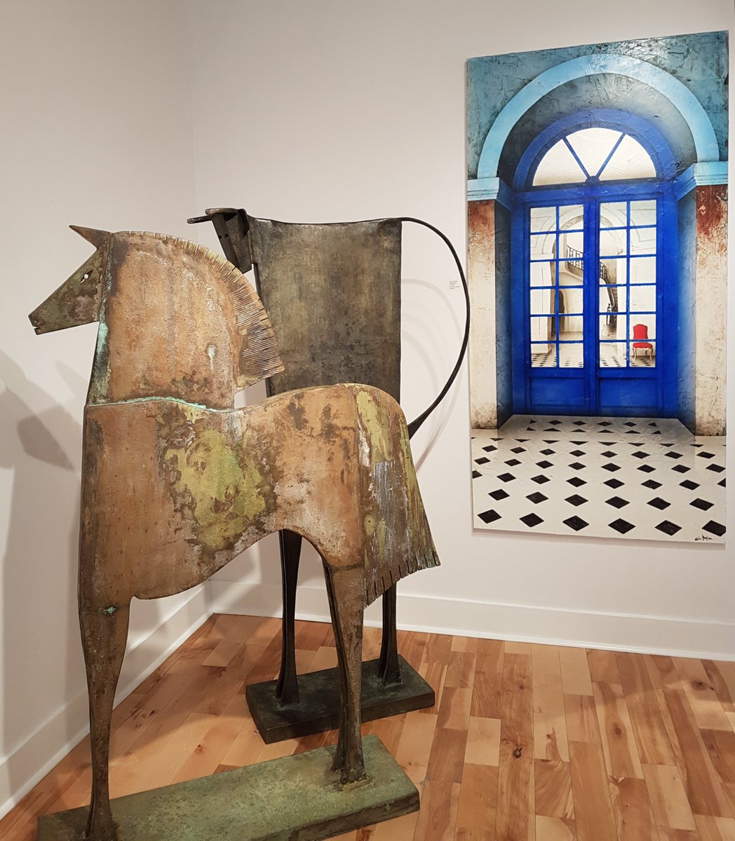 GotMontreal's tweet photo. Carlos Mata et Alain Gazier
#art #artist #artsy #paintings #bronze #montreal #galeriegotmontreal #animals #horse #bull #cheval #Taureau https://t.co/PlHKcUMSnN