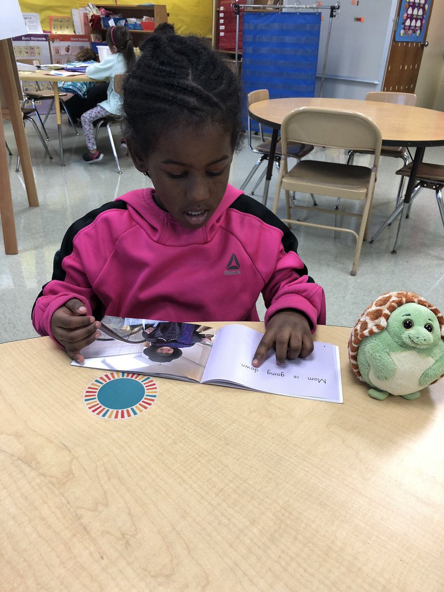Reading is always more fun when you’re reading to a stuffed animal! #projectread #readingmotivation