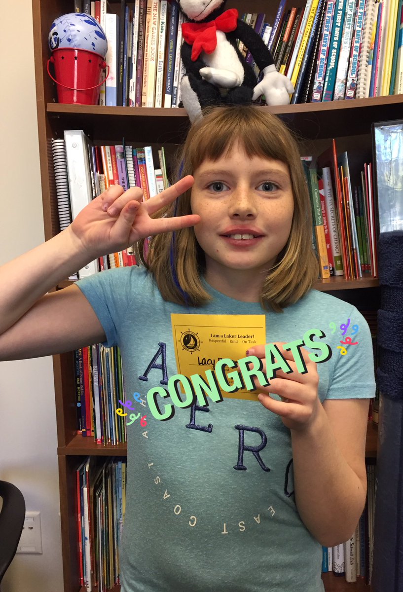 HumphreyElem's tweet photo. Lacy is one of our Laker Leaders recognized this week for being respectful, kind, and on task...well done! #HLWWproud #LakerLeader https://t.co/8GlVjtCpUV