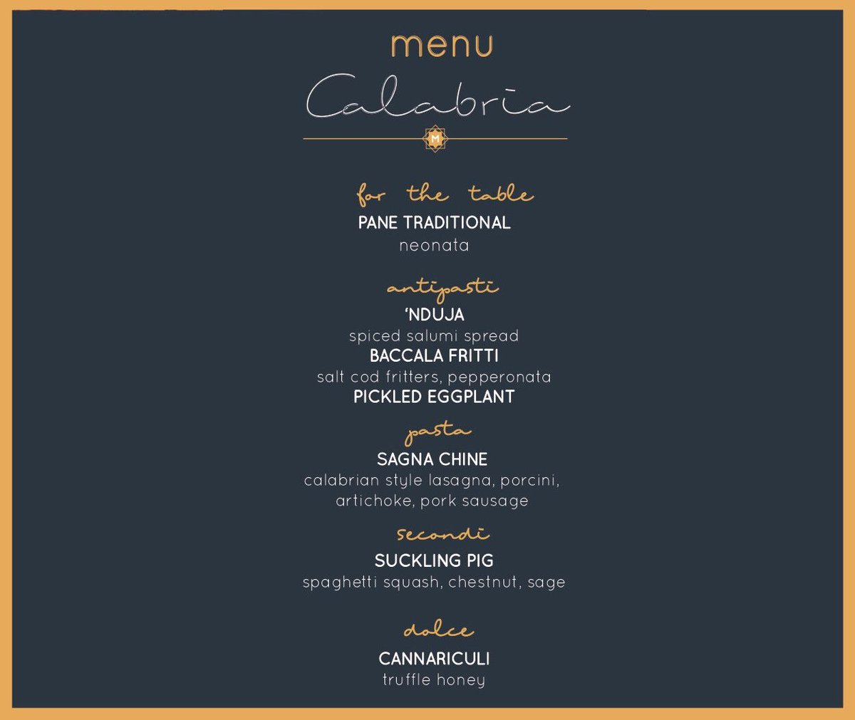 conantnyc's tweet photo. We’re cooking up a Calabrian-inspired feast next Wednesday at @Mora_Italian 🇮🇹 Seatings at 6pm &amp; 7:30pm. Join us: https://t.co/pfNqD1Ur5P https://t.co/gPs0fucg5A