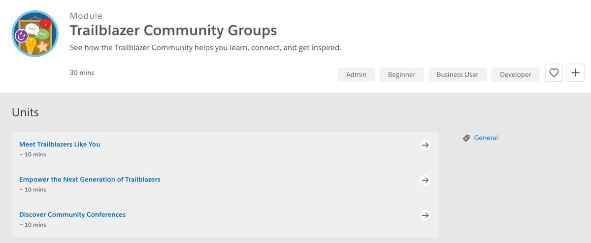 Sofía Rodríguez (@sofmata) on Twitter photo I think every <a href="/salesforce/">Salesforce</a> employee and community member should earn their Trailblazer Community Groups badge. RT if you agree
sfdc.co/TCGmodule I think every <a href="/salesforce/">Salesforce</a> employee and community member should earn their Trailblazer Community Groups badge. RT if you agree
sfdc.co/TCGmodule