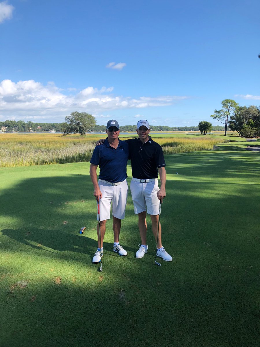 DanPoort's tweet image. Great day at Long Cove Golf Club with ⁦@BrantfordGolfCC⁩ member Andrew Peak. #hiltonheadisland #funwithmembers #lucky #islandgolf