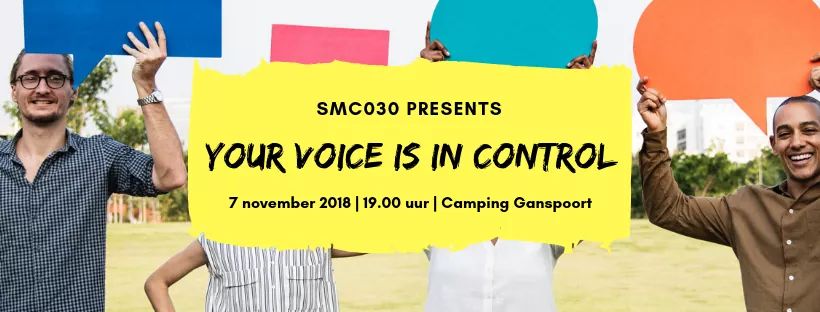 smc030's tweet photo. UPDATE 1: De #SMC030 meetup "Your voice is in control" is verplaatst naar woensdag 7 november
UPDATE 2: alle sprekers zijn bekend
Voor info zie: https://t.co/jIFTsFpDbK 
#socialmedia #voice https://t.co/oWZ4KB9548